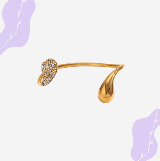 Veloura Tropfenarmreif