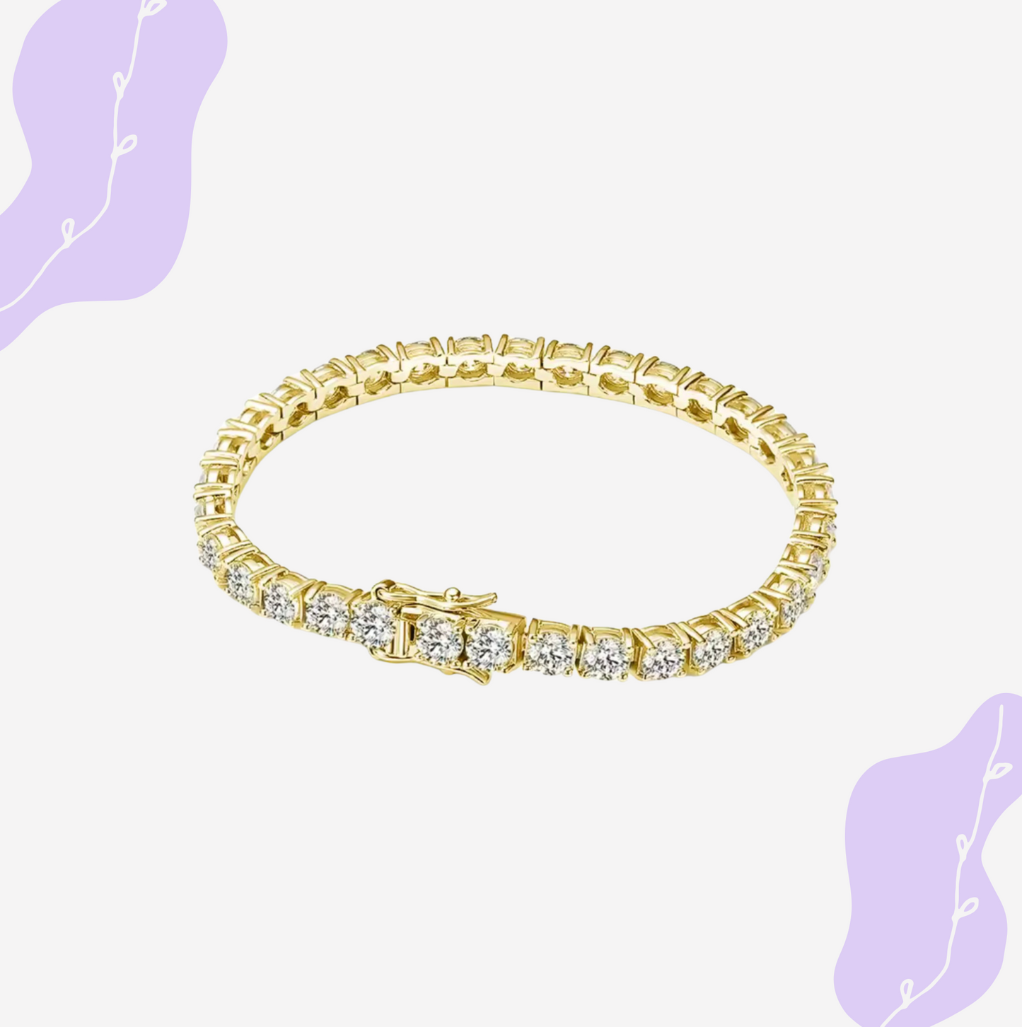 Zirkonia Tennisarmband