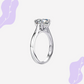 3 Ct Moissanit Ring