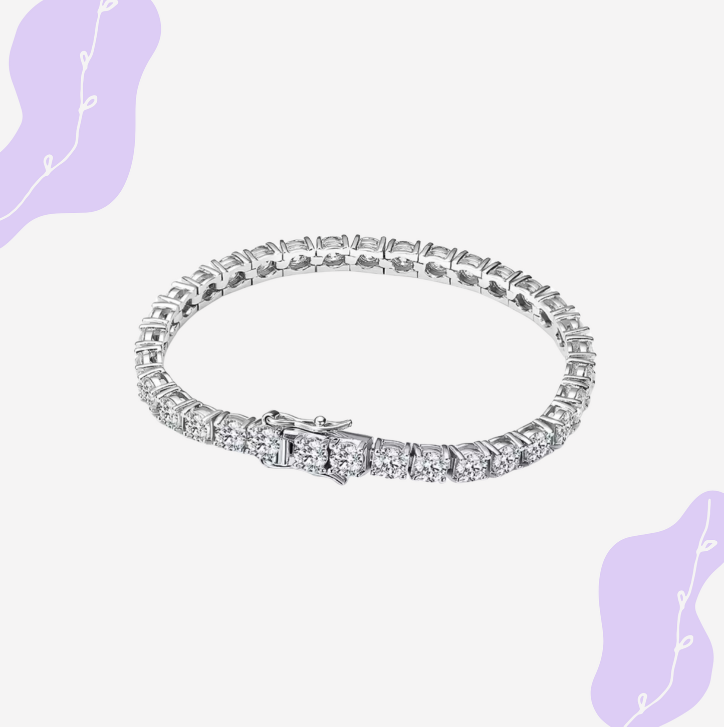 Zirkonia Tennisarmband